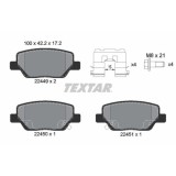 Textar set placute frana, frana disc Q+