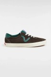 Vans teniși din piele &icirc;ntoarsă Sport Low unisex, culoarea maro, VN000D6NCI21