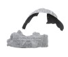 Carenaj roata Ford Kuga, 02.2016-01.2020; Escape, 02.2016-, punte Spate, partea Dreapta, plastic-polipropilena (PP), Aftermarket