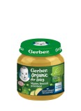 Mazare cu brocoli si dovlecel +4 luni, 125g, Gerber