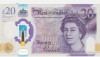 Bancnota Anglia 20 Pounds/Lire 2018 UNC Marea Britanie