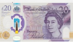 Marea Britanie ANGLIA 20 POUNDS LIRE 2018 UNC