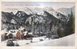Sinaia. Corpul de Garda si Munti Bucegi (Iarna) (necirculata)