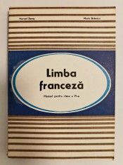 Limba franceza, manual clasa a VI-a, Marcel Saras, Maria Braescu, 1974