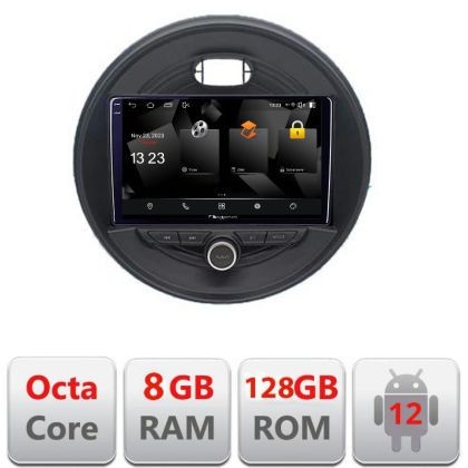 Navigatie Mini 2015-2019 masini fara ecran color de fabrica Android Octa Core Qualcomm 2K Qled 8+128 DTS DSP 360 4G Optical CarStore Technology