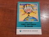 Cinci saptamani in balon de Jules Verne