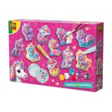 Set Mulaj Si Pictura - Pui de Unicorni
