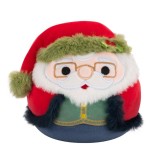 Jucarie de plus, Squishmallows Xmas, Mos Craciun Nick, 19 cm