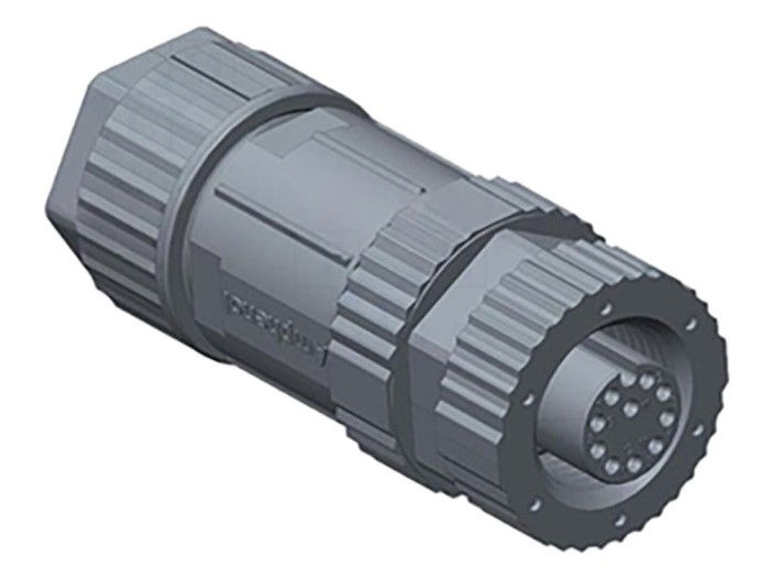 Conector M12 mamă 4 pini IP68