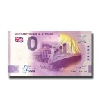 RARR : 0 POUND SOUVENIR - MAREA BRITANIE , SOUTHAMPTON &amp; TITANIC - 2021.1 - UNC // NU TRIMIT PRIN CURIER