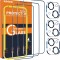 Folie Sticla Iphone 15 Plus + Protectie camera Set 3 Bucati - CN