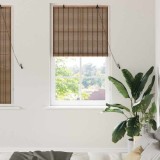 vidaXL Jaluzele și Rulouri pentru Fereastră Maro 100 x 160 cm Bambus
