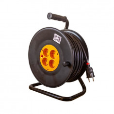 Prelungitor electric industrial, pe tambur, 3x1.5 mmï¿½, IP20, 30ï¿½m, Gelux