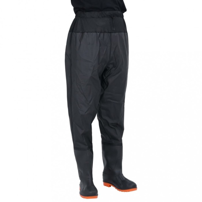 Gossi pantaloni cu talie inalta cu cizme, negru, marimea 38