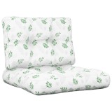 Cumpara ieftin Perne de paleti, 2 buc., model cu frunze, textil