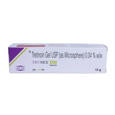Gel pentru Fata, KLM, Trunex, Anti-Acnee, Tretinoin 0.04%, 15g foto