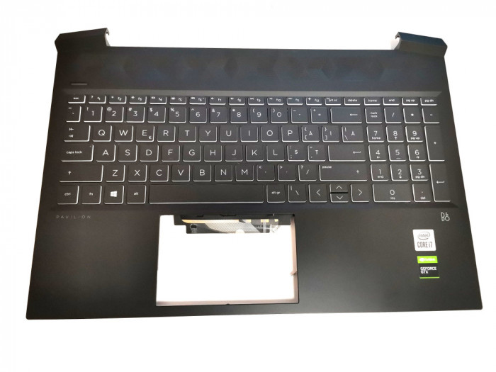 Carcasa superioara cu tastatura palmrest Laptop, HP, Pavilion Gaming 16-A, 16T-A, M02040-001, M02040-271, 46G3JTATP2A