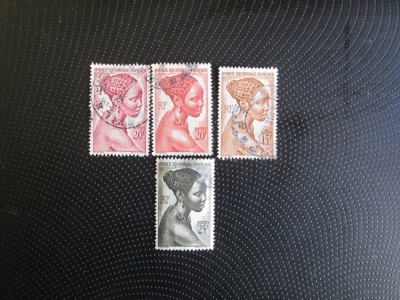 AFRICA FRANCEZA STAMPILAT=84 foto