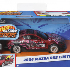 HOT WHEELS MASINUTA METALICA CU SISTEM PULL BACK MAZDA 2004 RX8 CUSTOM SCARA