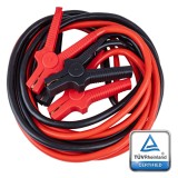 Cabluri de pornire auto AMiO 480A 4.5 m pentru baterii 12/24V, sectiune 54 mm2, diametru 13,5 mm, certificare TUV/GS, cu geanta depozitare