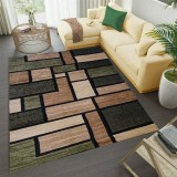 Covor modern living Geometric Green