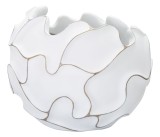 Mauro Ferretti Vas Gaspeau Din Resină, Dimensiuni: &Oslash; 44X37 cm. | Aosom Romania