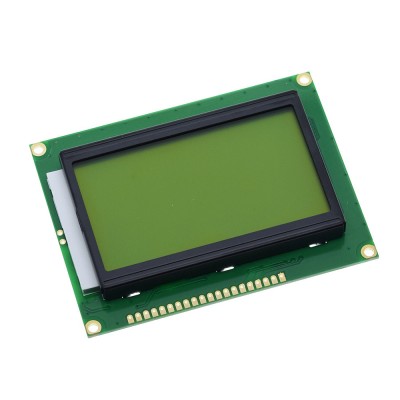 LCD Display 12864 / 128X64 caractere Arduino afisaj: VERDE foto