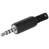 Conector pentru lipit Stereo jack 3.5 mm Tata 4 contacte, cjack4m