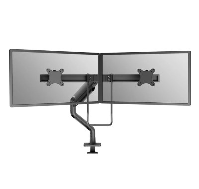 Brat dublu monitor Neomounts DS75S-950BL2; pentru display-uri cu diagonale 17&amp;quot;-32&amp;quot;, foto