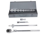 Set chei 6-puncte tubulară oţel crom-vanadium 3/4&quot; PROLINE