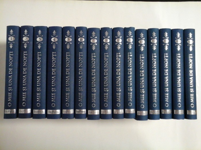 O MIE SI UNA DE NOPTI (15 Volume) - 2009 - Editura Erc Press (noi)