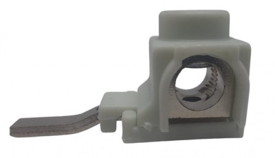 Set 10 bucati cleme terminale 63A de conectare conductor maxim 16mm &amp;sup2; la sigurante impreuna cu pieptene busbar foto