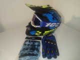 Cumpara ieftin Set casca moto-atv-trotineta-enduro+Ochelari+Manusi+Cagula ,marimi disponibile S,M si L
