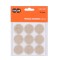 Protectie autoadeziva pentru pardoseala, Holzer EWFT322, forma rotunda, 28 mm, set 9 bucati