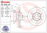 BREMBO 08.9459.20 PRIME LINE Disc frana