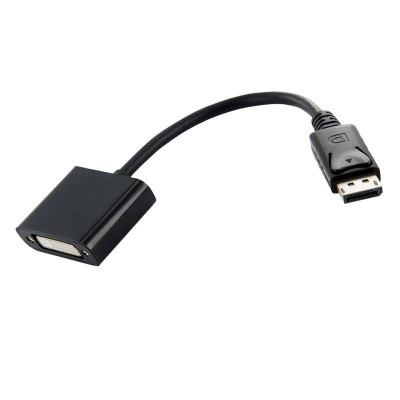 Cablu adaptor DisplayPort la DVI-I 24+5 mama 0.2m 4WORLD foto