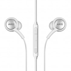 Handsfree Casti In-Ear Samsung Galaxy S10 G973, EO-IG955, AKG, Cu microfon, 3.5 mm, Alb