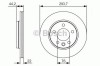 Disc frana VW TRANSPORTER VI platou / sasiu (SFD, SFE, SFL, SFZ) (2015 - 2016) BOSCH 0 986 479 S06