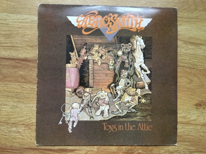AEROSMITH - Toys In The Attic (1987,CASTLE,UK) vinil vinyl