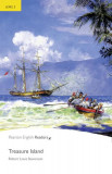 Level 2: Treasure Island, With MP3 Audio CD - Paperback brosat - Pearson