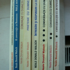 NEALE DONALD WALSCH - lot 8 volume (CONVERSATII CU DUMNEZEU si altele)