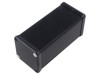 Carcasă aluminiu neagră cu panou 1455 54x120x54mm HAMMOND