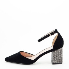 Pantofi eleganti negri 8338-252 03 foto