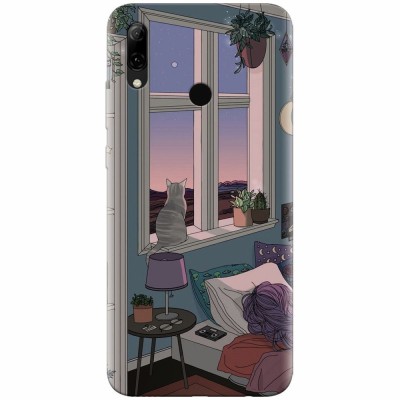 Husa silicon pentru Huawei P Smart 2019, Girl Room foto