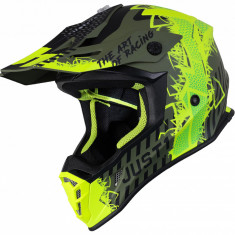 Casca motocross/atv Just 1 J38 Mask, culoare verde/negru, marime XL Cod Produs: MX_NEW 6063320241003XL