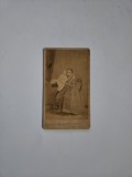 CDV Atelier Foto Rottman &amp; Tarsa, Arad, ca. 1865 - Portret Mama si copil