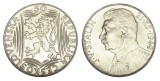 T857 CEHOSLOVACIA 50 KORUN COROANE 1949 ZIUA DE NASTERE A LUI STALIN ARGINT UNC LUCIU DE BATERE, Europa