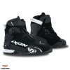 Ghete pentru scuter - motocicleta Roadster femei All Season Ixon model Bull 2 WP LS culoare: negru/alb (100% waterproof) 38