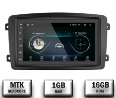 NAVIGATIE MERCEDES BENZ C-CLASS W203 VITO VIANO CLK, ANDROID 9.1, QUADCORE MTK 1GB RAM + 16GB ROM, 7 INCH - AD-BGWMB7MTK foto