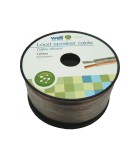 Cablu difuzor transparent 2x0.35mm CCA Well LSP-CCA0.35TT-100-WL